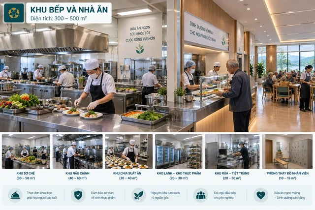 Phòng bếp và nhà ăn