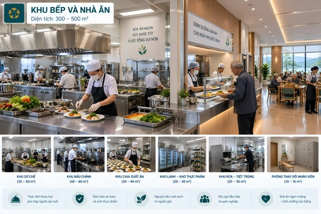 Phòng bếp và nhà ăn